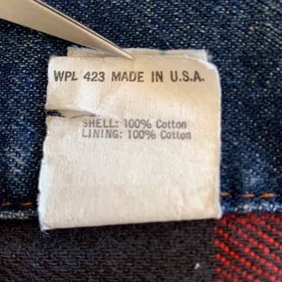 Levi’s VINTAGE flannel-lined trucker jacket - Picture 7 of 7